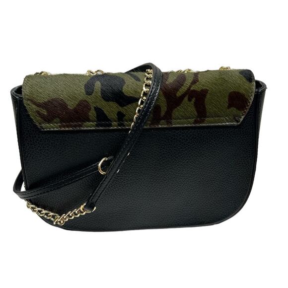 Viola Castellani Italian Handmade Leather camouflage Bag - Picture 6 of 14